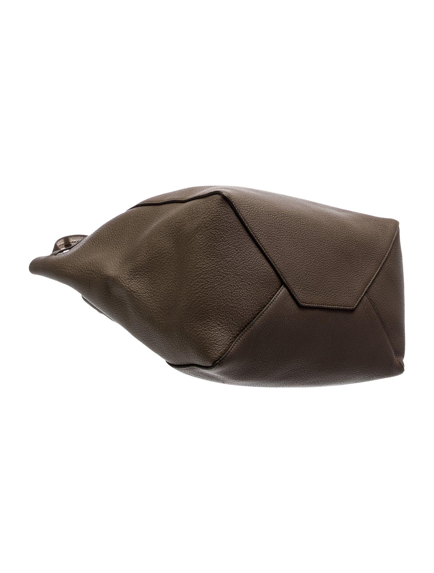 Celine Leather Cabas Phantom w/Belt Small